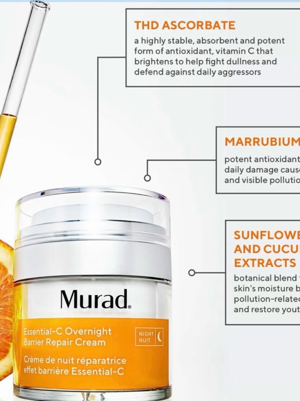 MURAD City Skin Overnight Detox Moisturizer 1.7oz - Picture 16 of 16